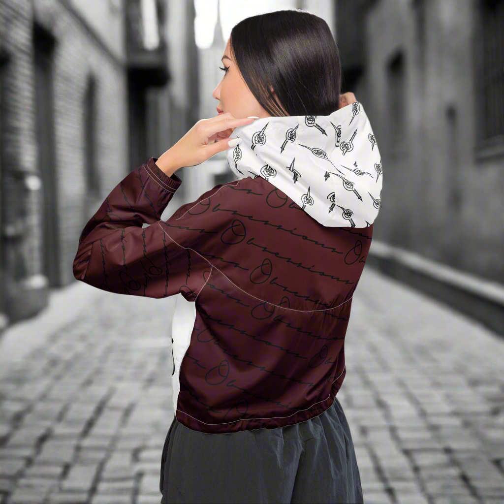 Women’s cropped windbreaker