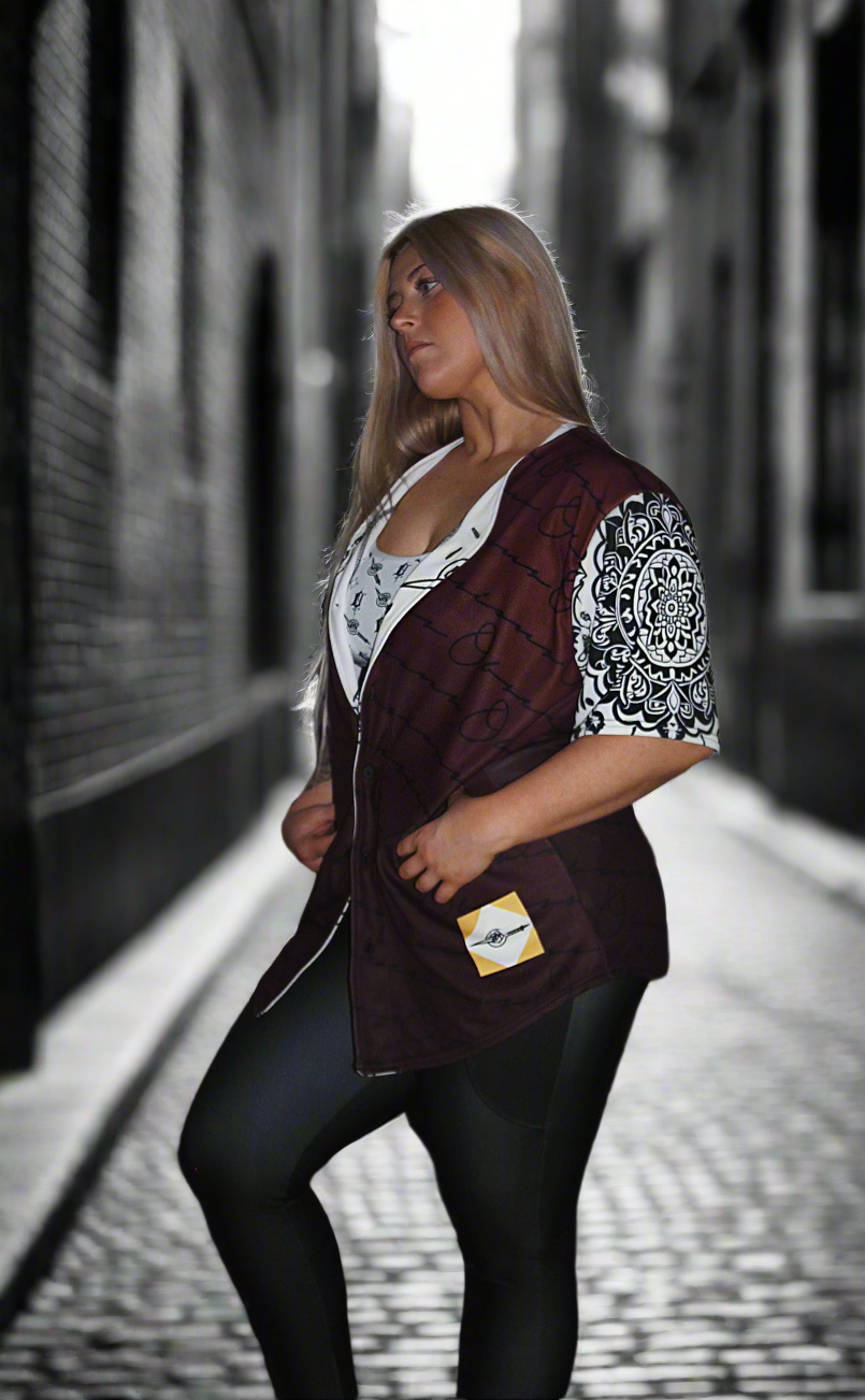 Recycled baseball jersey