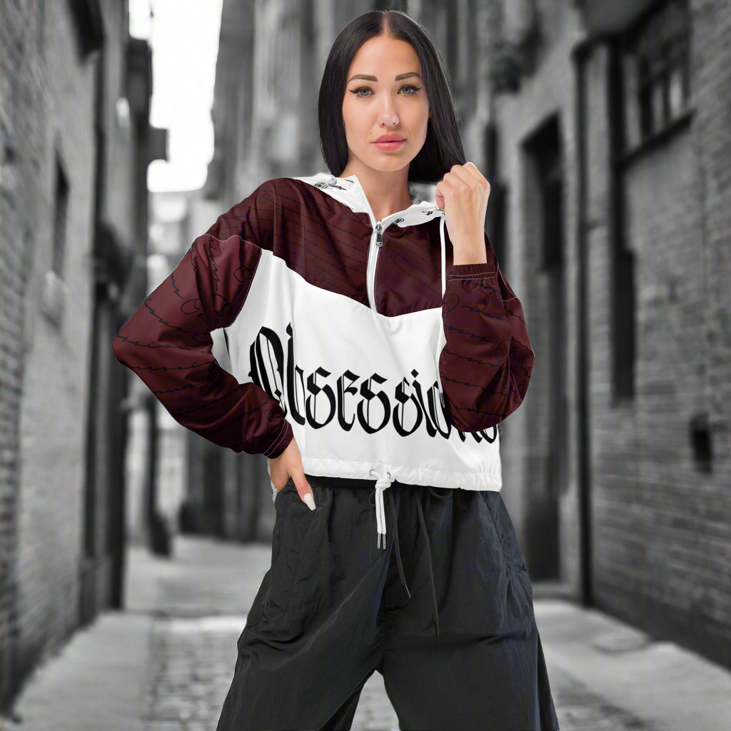 Women’s cropped windbreaker