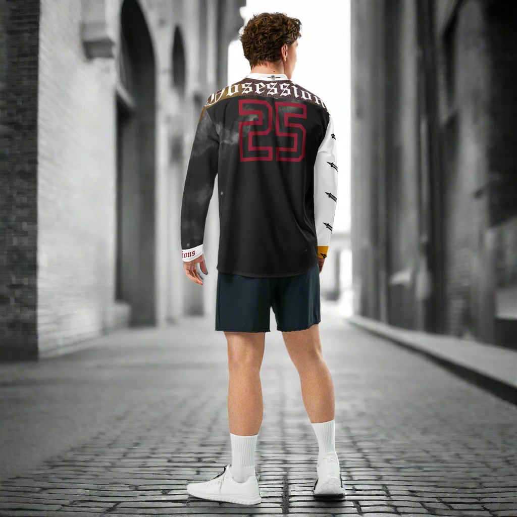 Recycled hockey fan jersey