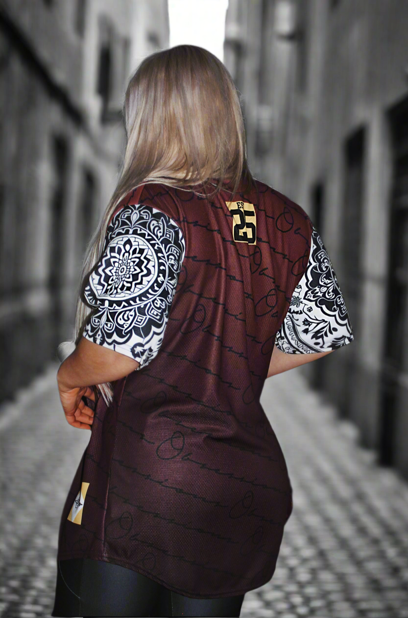 Recycled baseball jersey