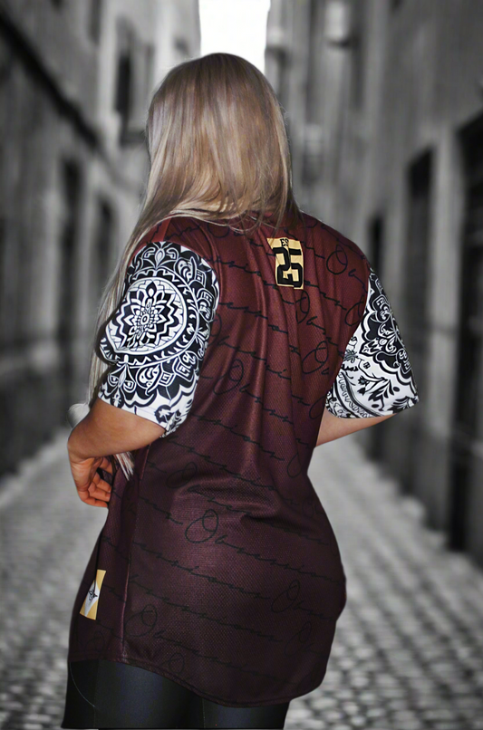 Recycled baseball jersey