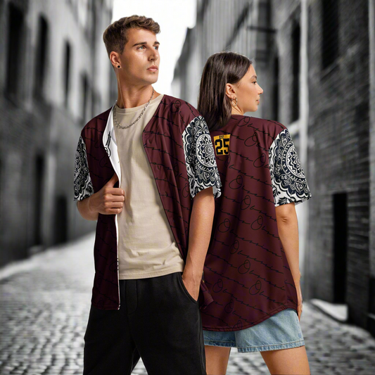 Recycled baseball jersey